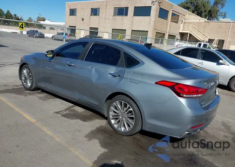 2017 Genesis G80 3.8 из США, поврежденный, VIN KMHGN4JE3HU182617